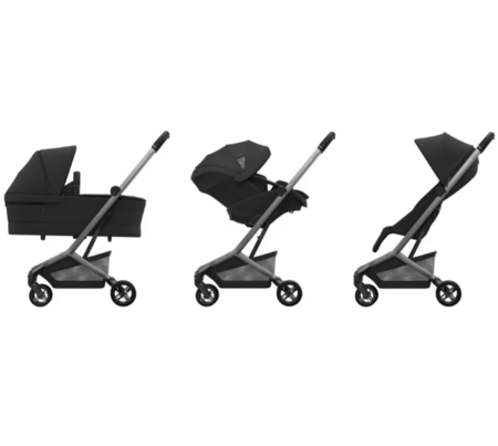 MAXI COSI sporta ratiņi FAME CABIN, Onyx Black, 1141508110 