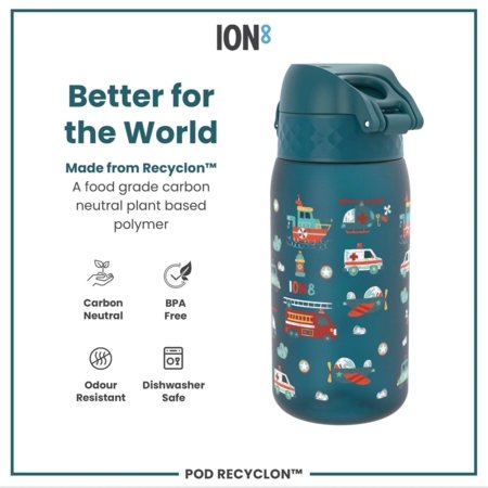 ION8 pudele, Rescue, 350 ml., I8RF350PTRESCUE 