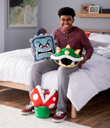 MOCCI MOCCI plīša rotaļlieta Super Mario Bowser Shell, T12411 