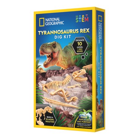NATIONAL GEOGRAPHIC set T-Rex Skeleton Dig Kit, RTTREXDIG 