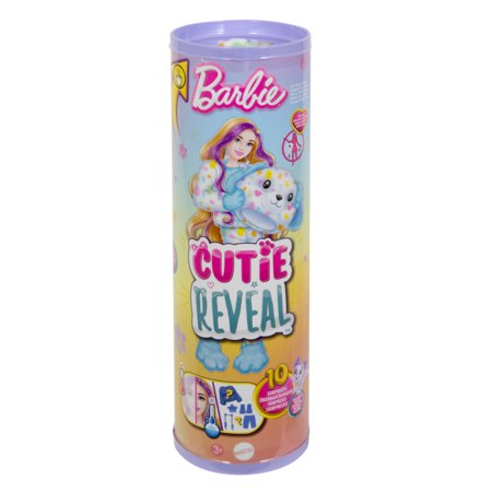 BARBIE Cutie Reveal lelle krāsu sapnis dalmācietis, HRK41 