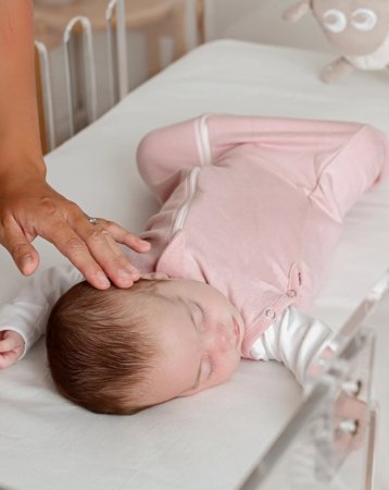 SWEETDREAMERS kokona autiņš, pink, 1 TOG, 0-3m., 820736 