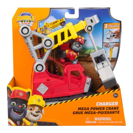 RUBBLE & CREW celtniecības transportlīdzeklis Mega Powder Crane, 6073295 