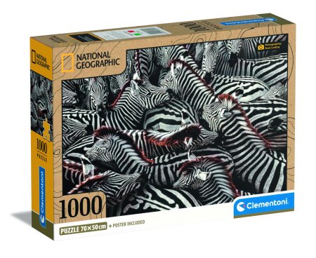 "CLEMENTONI puzle ""Zebras"", 1000gab., 39729" 39729