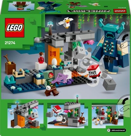 21274 LEGO® Minecraft® Sastapšanās ar uzraugu 