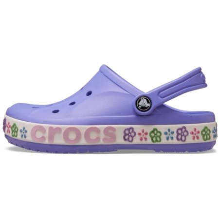 CROCS čības BAYABAND FLOWER violeti, 211303-5PY 27 izmērs 