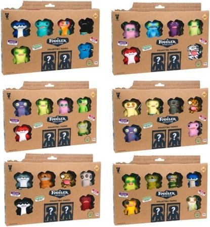 FUGGLER figūriņu komplekts, 8 gab., asort., FG2070 