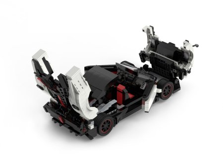 RASTAR 1:16 Pagani Zonda Cinque Bricks, saliekams auto modelis,  98200 98200