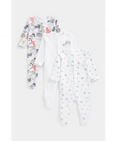 MOTHERCARE zīdaiņu kombinezons, 3 gab., CB323 594937