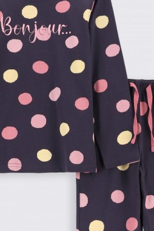 COCCODRILLO pidžama PYJAMAS, rozā,  ZC2448105PJS-007 ZC2448105PJS-007-092