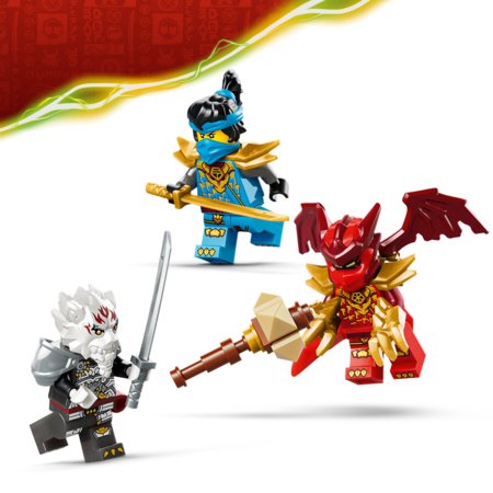 71863 LEGO® NINJAGO® Zilvars un Pūķa zvērs Grimtaks 