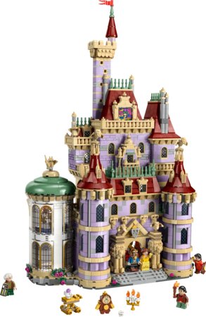 43263 LEGO® Disney Princess™ Skaistules un Briesmoņa pils 