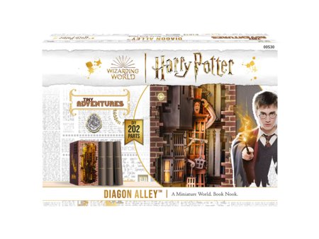 REVELL modelis Diagon Alley - Harry Potter: Tiny Adventures Ar rokām darinātas miniatūras, 00530 
