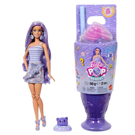BARBIE Pop! Reveal saldumu sērija – violetie mati, JFY60 