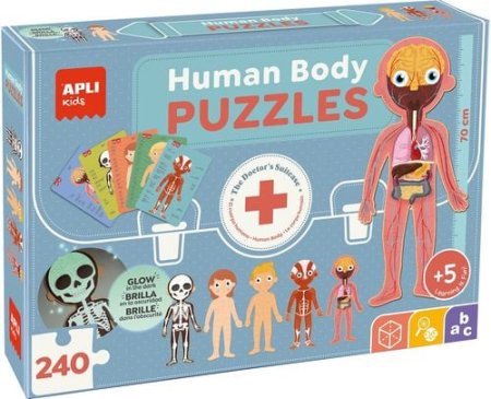 APLI KIDS puzle HUMAN BODY, Apli19438.g 