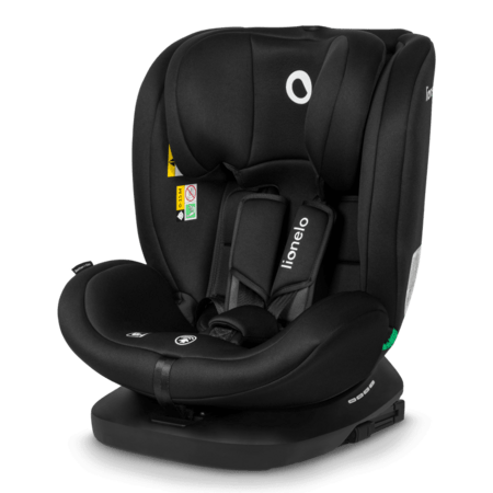LIONELO autokrēsls BASTIAN I-SIZE, Black carbon,  40-150 cm., LO-BASTIAAN I-SIZE 