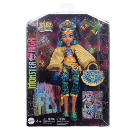 MONSTER HIGH Monsterfest lelle Kleo, HXH81 