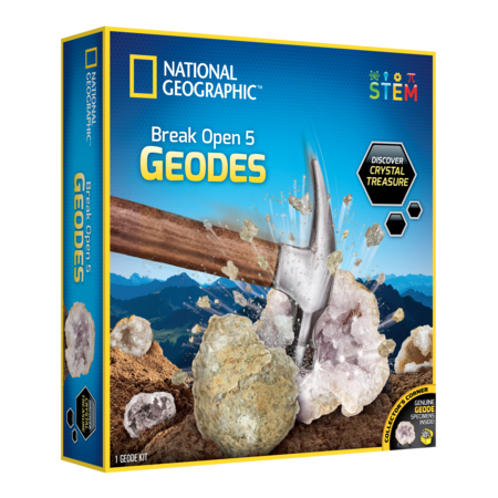 NATIONAL GEOGRAPHIC komplekts Break Your Own Geode, RTNGGEO5 