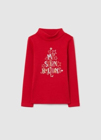 OVS t-krekls ar garām piedurknēm un augsto apkakli, cm, 002498228 