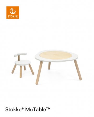 STOKKE daudzfunkcionāls spēļu galds MUTABLE™, white, 627001 627001