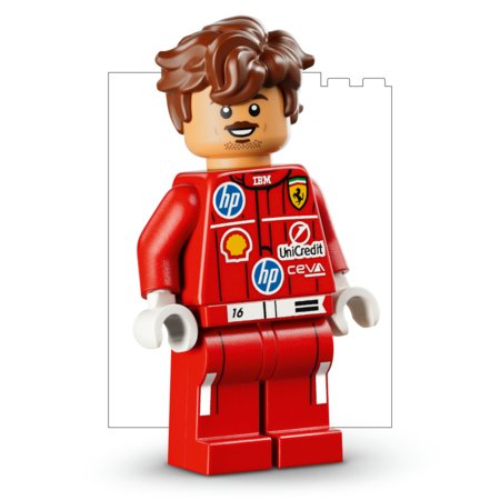 43014 LEGO® Editions Scuderia Ferrari HP Charles Leclerc ķivere 