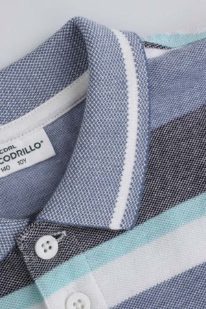 COCCODRILLO krekls ar īsām piedurknēm HAPPY RETRO BOY JUNIOR, krāsa, WC5143602HBJ-022-164, 164 cm 