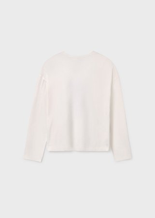 MAYORAL t-krekls ar garām piedurknēm, cream, 7.029-19 