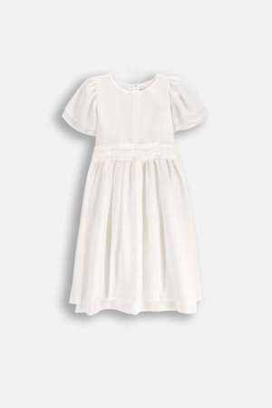 COCCODRILLO kleita ar īsām piedurknēm ELEGANT JUNIOR GIRL, krēmveida, WC5128212EJG-003-164, 164 cm 