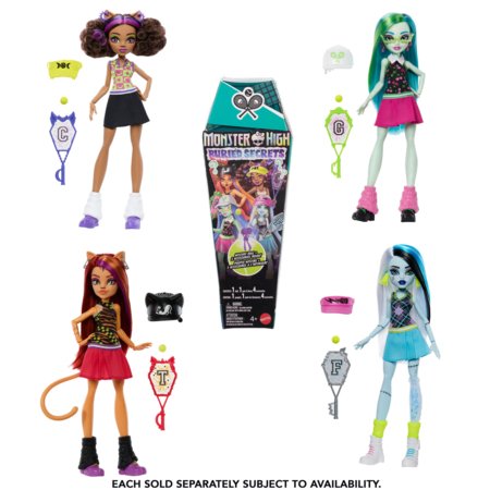 MONSTER HIGH lelles Apglabātie noslēpumi, HYV64 