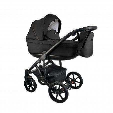 MILLI ratiņi MOON 2in1, black, 01 01