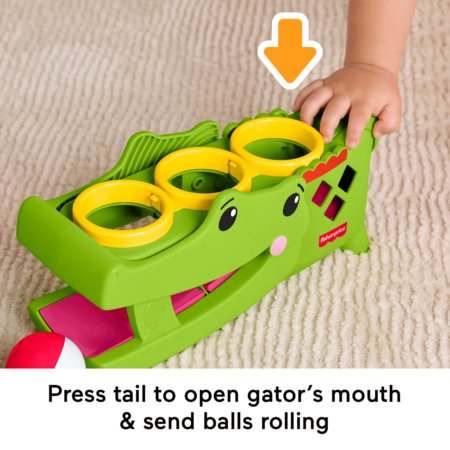 FISHER-PRICE Tap n Roll Aligators, JLB94 