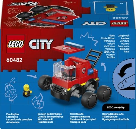 60482 LEGO® City Braucamie – Ugunsdzēsēju auto 