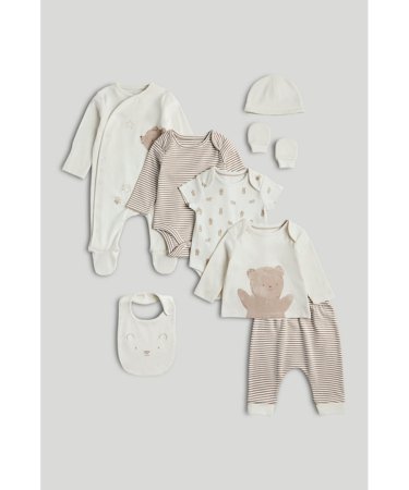 MOTHERCARE 8 daļu mazuļa komplekts, AV50501 62 cm 
