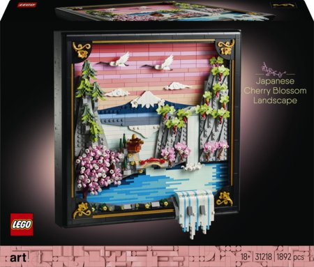 31218 LEGO® Art Japānas ķiršu ziedu ainava 