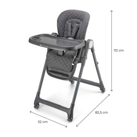 KINDERKRAFT barošanas krēsliņš TULO, pelēks, KHTULO00GRY0000 