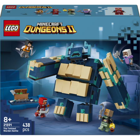 21591 LEGO® Minecraft® Sagrozītā uzrauga cīņa 