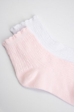 COCCODRILLO zeķes SOCKS GIRL, multicoloured, 2 gab., WC3383219SOG-022 WC3383219SOG-022-036