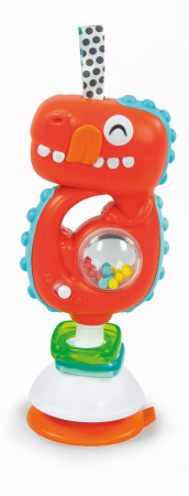 CLEMENTONI Baby interkatīvais grabulis Dino,17330 17330