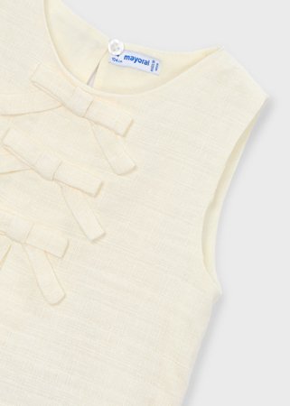 MAYORAL blūze bez piedurknēm, bone, 3.024-26, 98  cm 