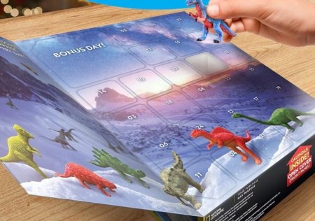 NATIONAL GEOGRAPHIC adventes kalendārs Dinosaur, RTDINOADVENT 