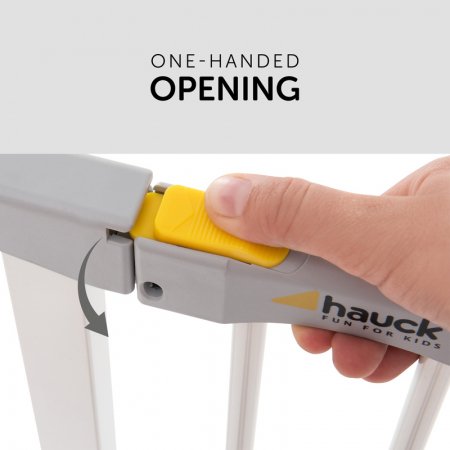 HAUCK drošības vārti priekš kāpnēm AUTOCLOSE 'n STOP 2, 75-80 cm, white, 59734 59734