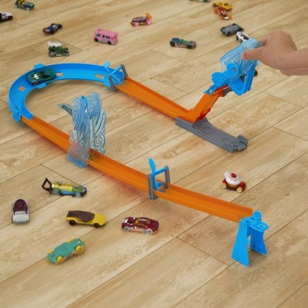 HOT WHEELS Track Builder vēja kritiens trase, HNJ67 HNJ67