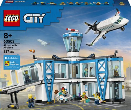 60502 LEGO® City Lidosta ar lidmašīnu 