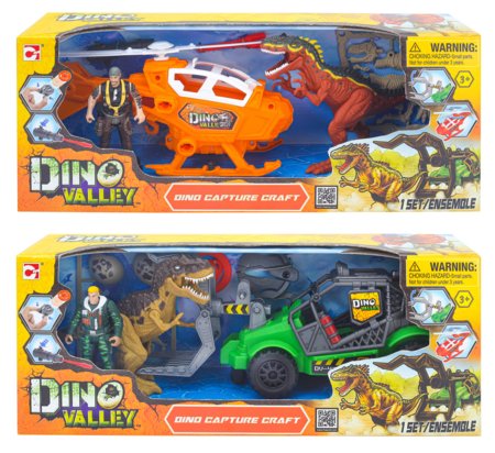 DINO VALLEY komplekts Dino Capture, sortiments, 542426 