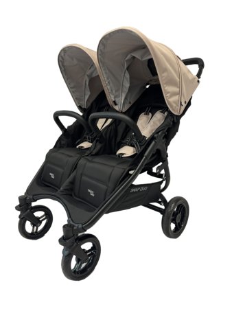 VALCO BABY dvīņu rati SNAP DUO, Taupe, SNAP4D08 