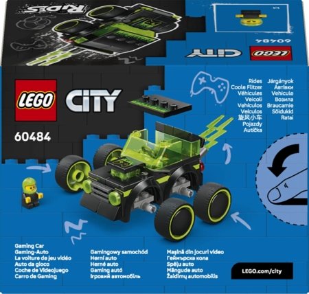 60484 LEGO® City Rides – Spēļu sacīkšu auto 