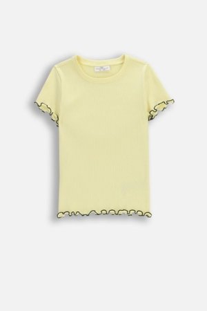 COCCODRILLO t-krekls ar īsam piedurknēm, dzelteni, cm 