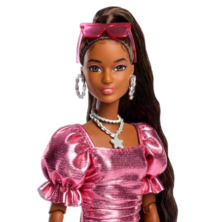 BARBIE Barbiecore Deluxe Fashionistas – Melnādainā lelle, JFP41 