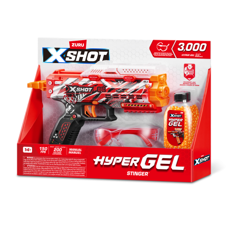 X-SHOT rotaļu pistole Hyper Gel Stinger, 36728 
