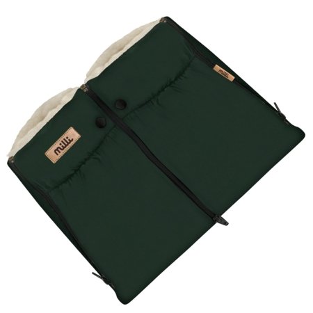 MILLI divdaļīgas rokas uzmavas, Bottle green, MIL1110158 